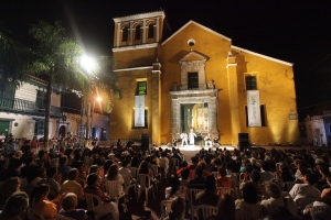 Concert in front of San Pedro Claver Church