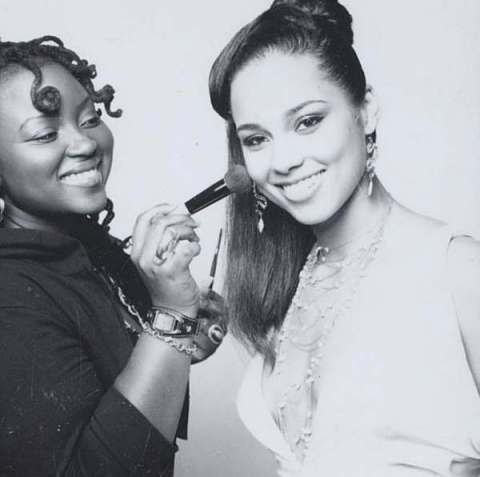 Ashunta and Alicia Keys